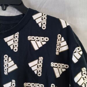 Adidas Men's All Over Print Shirt Size Lg Tag Removed See Pics